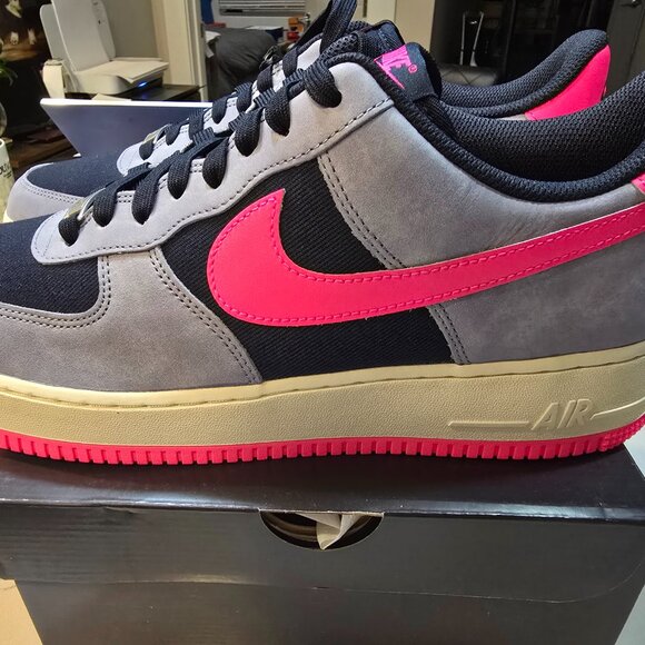 Nike Air Force 1 Low '07 LX Dark Obsidian Ashen Slate FB8876-401 Mens SZ 10 New - Picture 7 of 14